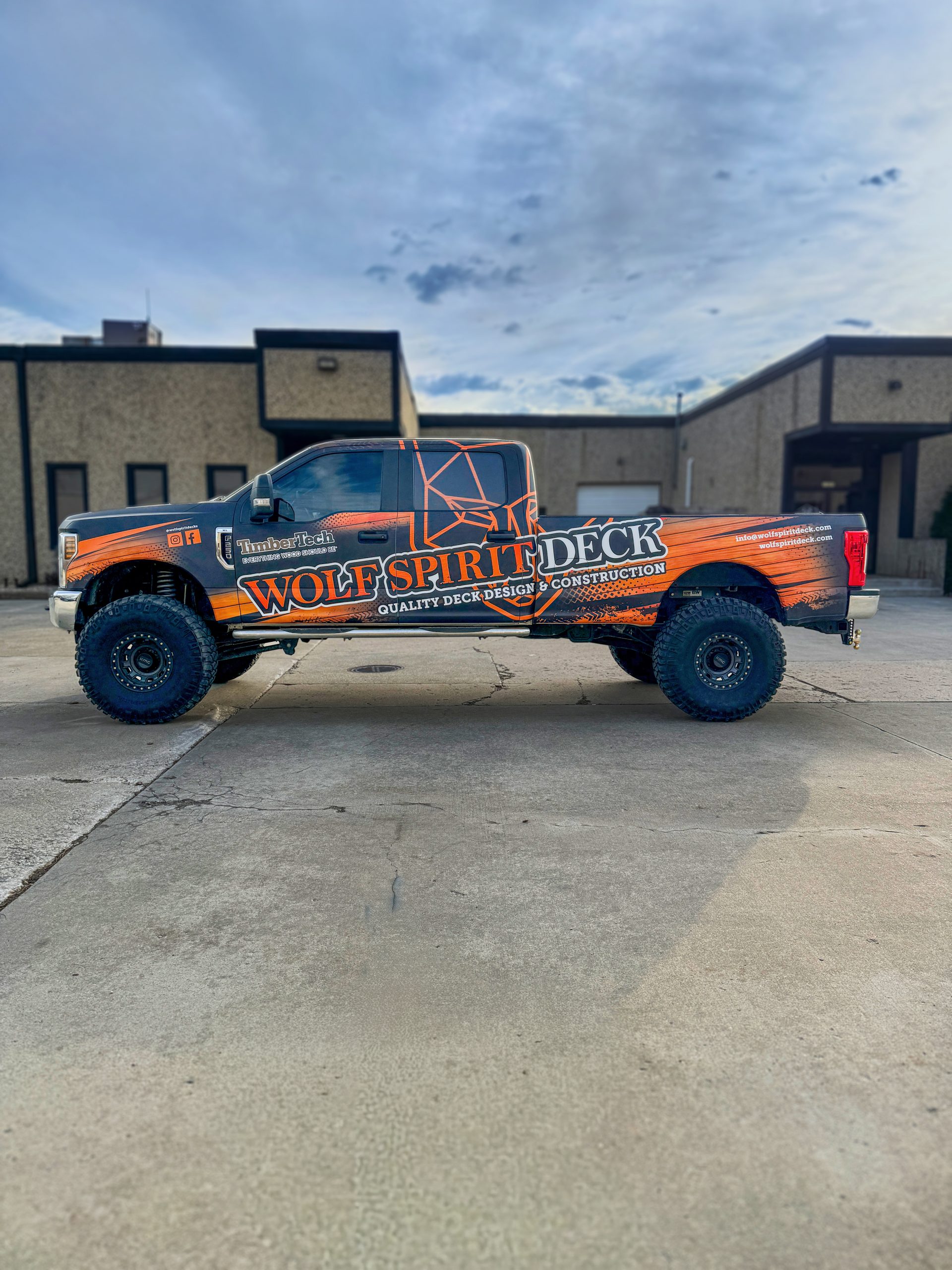 Wolf Spirit Deck | AdWrap Graphics