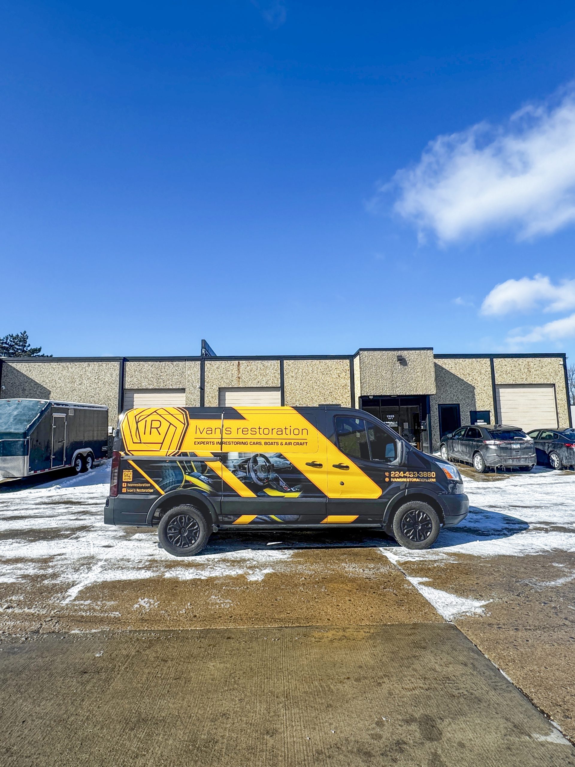 Ivan's Restoration | AdWrap Graphics